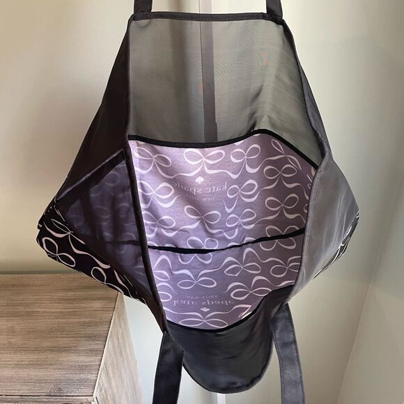 Kate Spade New York Black Shopper Tote Bag - Picture 3 of 3